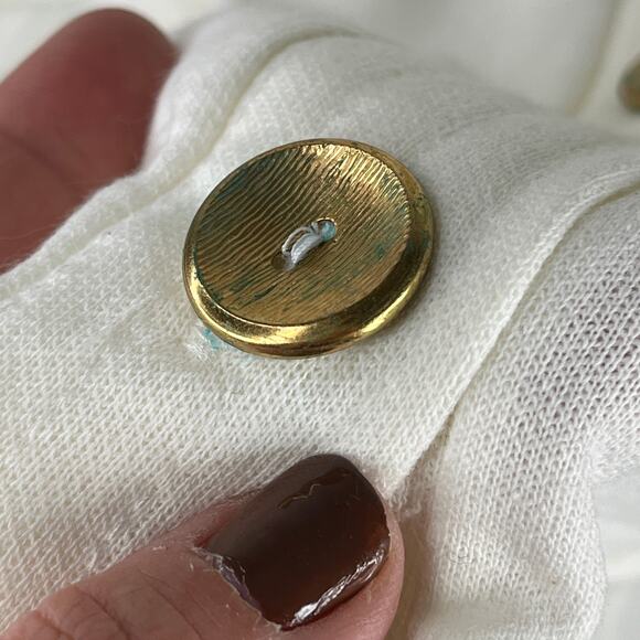 Linda Lori Vintage 90s 80s Deadstock Christmas Sweater Cardigan Oversized OSFM - Picture 13 of 13